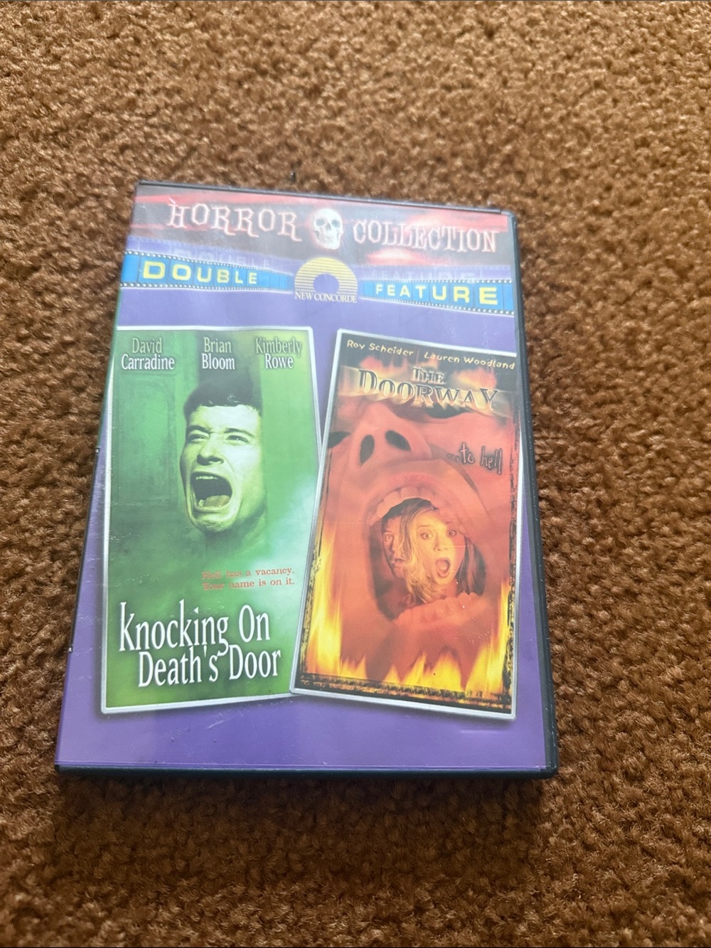 Horror Collection Double Feature - Purple/Green DVD Case